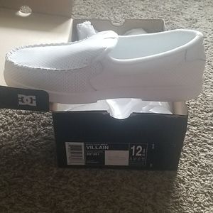 Brand new DC villain mens slip on shoes size 12